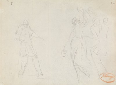 Figurenkompositionsstudie 39 von George Romney